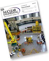 Nuclear Engineering International Magazine cover