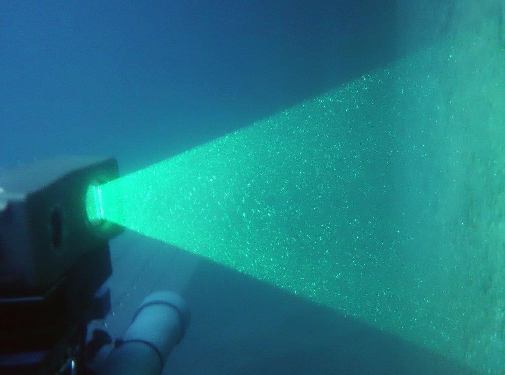 Underwater Laser Scanners